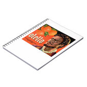 Carnet Otello Orange Étiquette (Côté gauche)