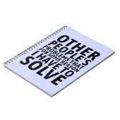 Carnet Other People's Problems (Côté gauche)