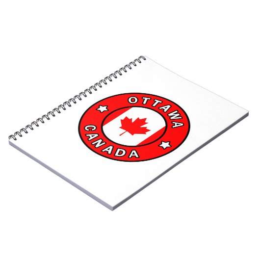 Carnet Ottawa Canada (Côté gauche)