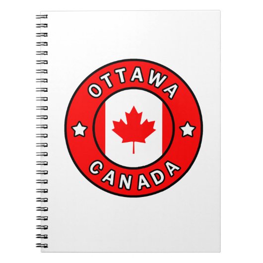 Carnet Ottawa Canada (Devant)