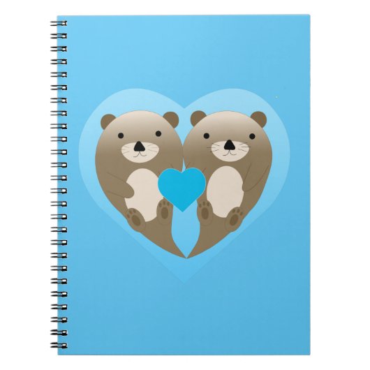 Carnet Otter Love (Devant)