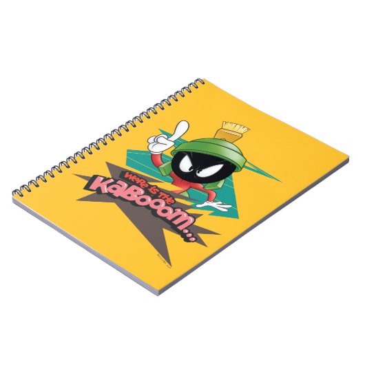 Carnet "Où est le Kabooom" Points MARVIN MARTIAN™ (Côté gauche)