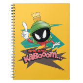 Carnet "Où est le Kabooom" Points MARVIN MARTIAN™ (Devant)