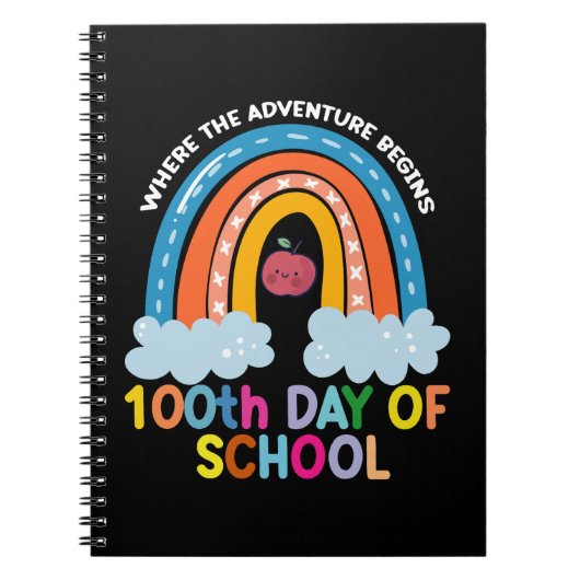 Carnet Où l'aventure commence 100 jours plus intelligents (Devant)