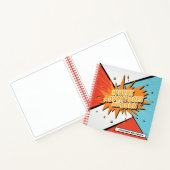 Carnet Où Les Aventures Sont Nées Comic Style Sketchbook (Intérieur)