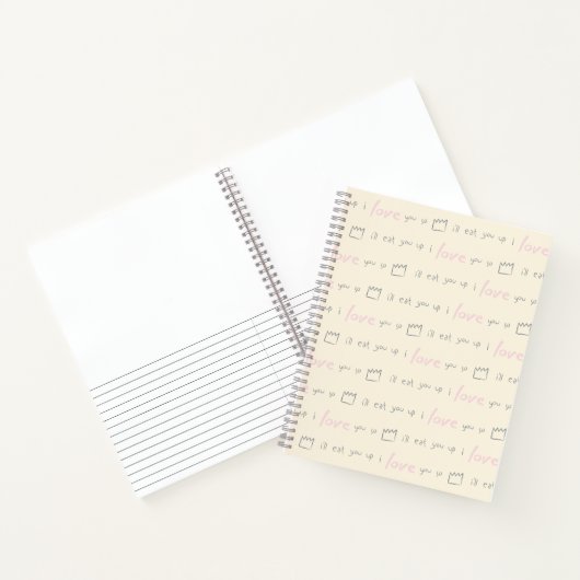 Carnet Où les choses sauvages citent le Motif (Intérieur)