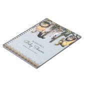 Carnet Où les choses sauvages sont Baby showers (Côté gauche)