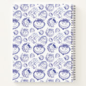 Carnet Où les choses sauvages sont Motif d'esquisse (Dos)