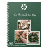 Carnet Où les fleurs racontent votre histoire Atelier de  (Devant)