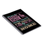 Carnet Où que cette barre de course puisse errer Course d (Côté Droit)