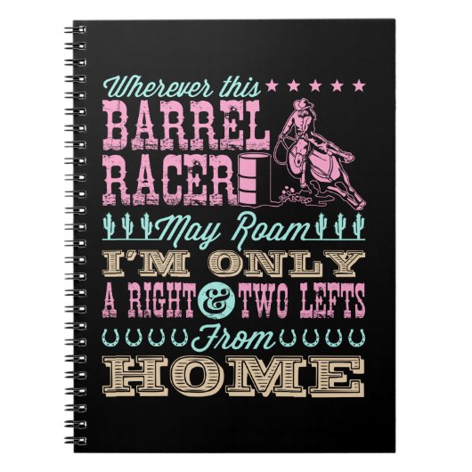 Carnet Où que cette barre de course puisse errer Course d (Devant)