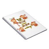 Carnet Ouais! C'est mon cirque, ce sont mes quatre singes (Côté Droit)