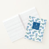 Carnet Oubliez-moi non Motif Monogramme (Intérieur)