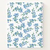 Carnet Oubliez-moi non Motif Monogramme (Dos)