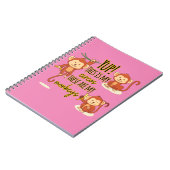 Carnet Oui ! C'est mon cirque, ce sont mes trois singes (Côté gauche)