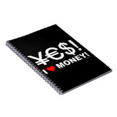 Carnet Oui ! J'aime l'argent ! (Côté Droit)