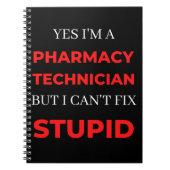 Carnet Oui, je suis un technicien en pharmacie mais je ne (Devant)