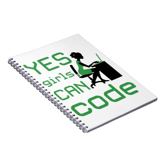 Carnet Oui Les Filles Peuvent Coder Une Programmatrice Fe (Côté Droit)