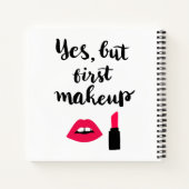 Carnet Oui, mais premier maquillage | Expression mûre (Dos)