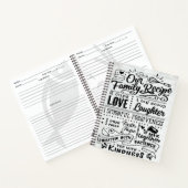 Carnet Our Family Recipe (Intérieur)