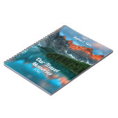 Carnet Our Travel Memories, DIY Names & Year (Côté gauche)