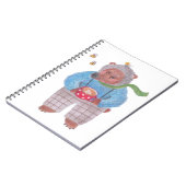 Carnet Ours, abeilles et cappuccino (Côté gauche)