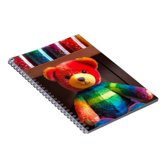 Carnet Ours arc-en-ciel (Côté Droit)