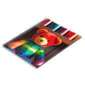 Carnet Ours arc-en-ciel (Côté gauche)