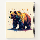 Carnet Ours aux étoiles (Dos)