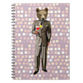 Carnet Ours Avec Cocktail (Devant)