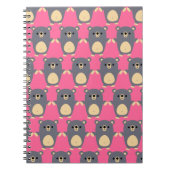 Carnet Ours Bleu Bleu Cute (Devant)