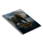 Carnet Ours Brun Rivière Alaska ANIMALS (Côté Droit)