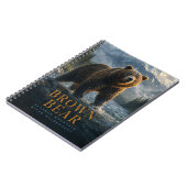 Carnet Ours Brun Rivière Alaska ANIMALS (Côté gauche)
