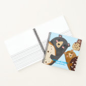 Carnet Ours cookies cueillir une recette personnalisée de (Intérieur)