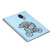 Carnet Ours de bicyclette de ballon (Côté Droit)
