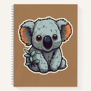 CARNET OURS DE CARTOON KOALA