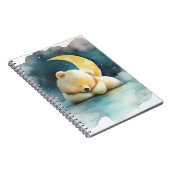 Carnet Ours de couchage (Côté Droit)