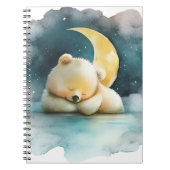 Carnet Ours de couchage (Devant)