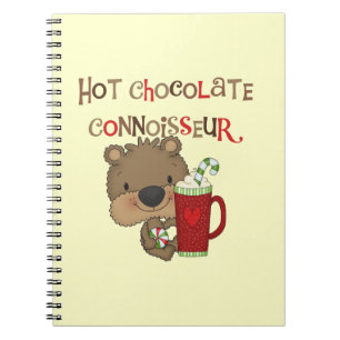 Carnet Ours de garçon de connaisseur de chocolat chaud