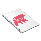Carnet Ours de maman rose (Côté Droit)