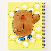 Carnet Ours de miel doux (Dos)