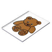 Carnet Ours de nounours Brown (Côté gauche)