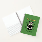 Carnet Ours de panda (Intérieur)