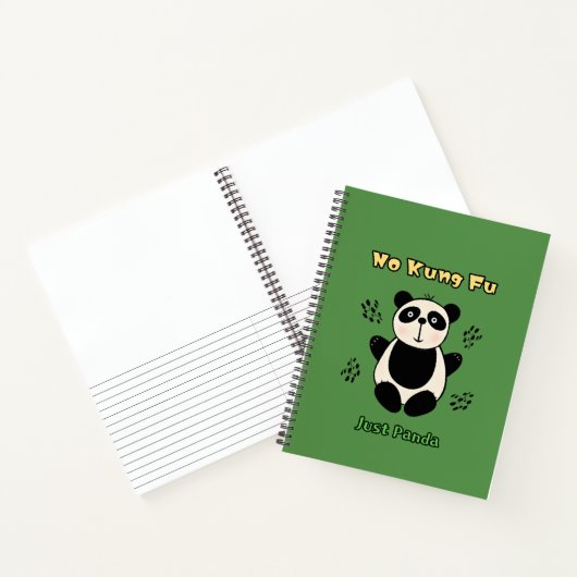 Carnet Ours de panda (Intérieur)
