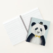 Carnet Ours de panda aquarelle (Intérieur)