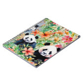 Carnet Ours de panda aquarelle (Côté gauche)