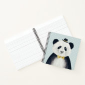 Carnet Ours de panda aquarelle (Intérieur)