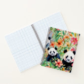 Carnet Ours de panda aquarelle (Intérieur)
