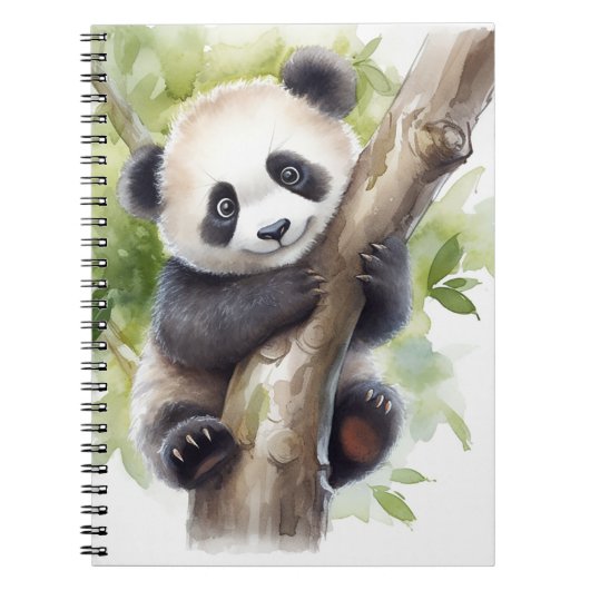 Carnet Ours De Panda En Bambou (Devant)
