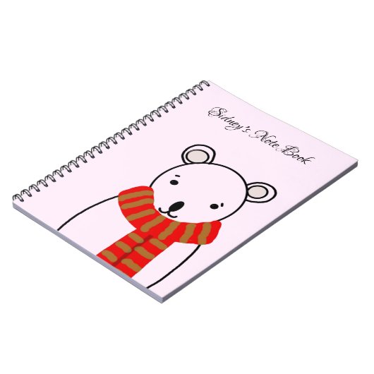 Carnet Ours d'hiver (Côté gauche)